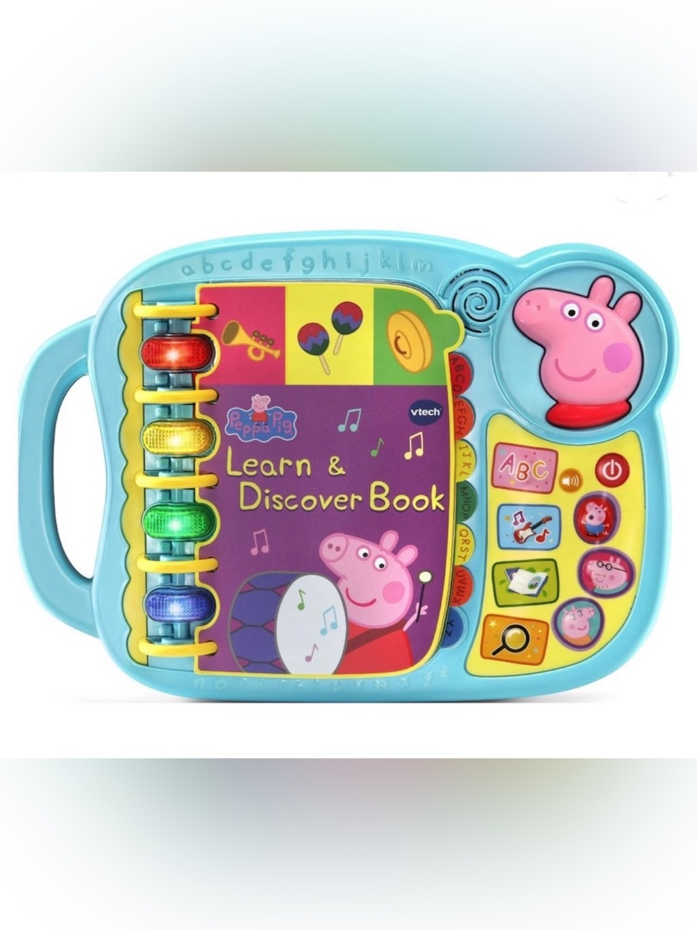 $8 ADD ON Peppa Pig Learn & Discover Book - Blue, Yellow, Purple, Red